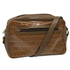 FENDI Zucchino Canvas Shoulder Bag Vintage Beigeep4149