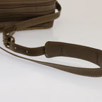 FENDI Zucchino Canvas Shoulder Bag Vintage Beigeep4154