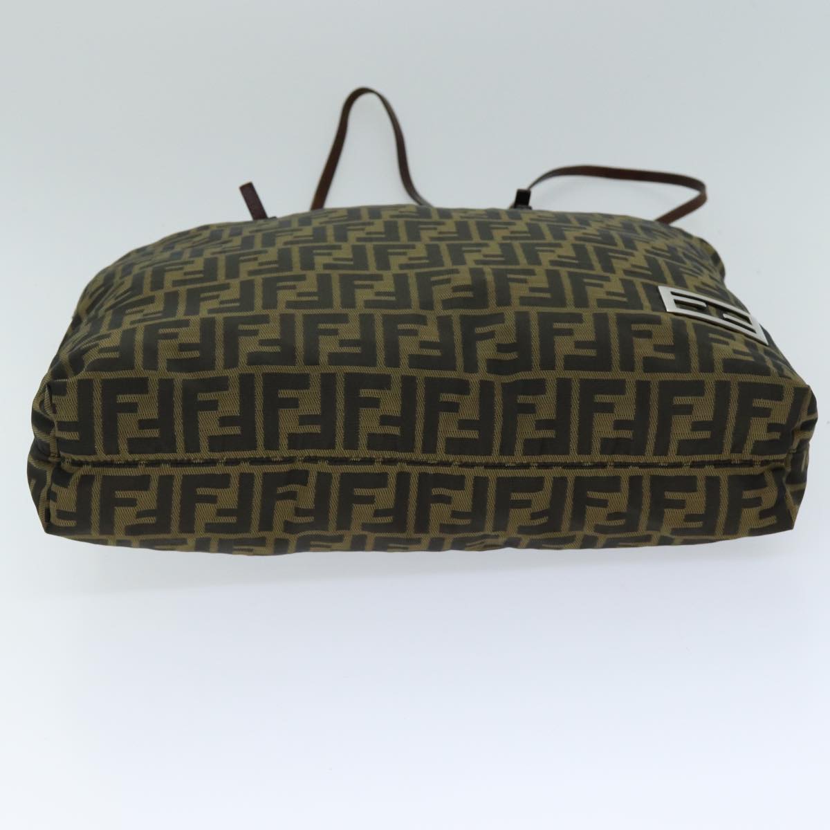 FENDI Zucca Canvas Tote Bag Black Brownep4185