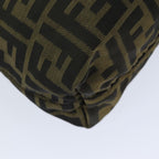 FENDI Zucca Canvas Tote Bag Black Brownep4185