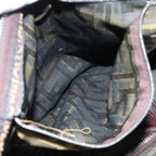 FENDI Zucca Canvas Tote Bag Black Brownep4185