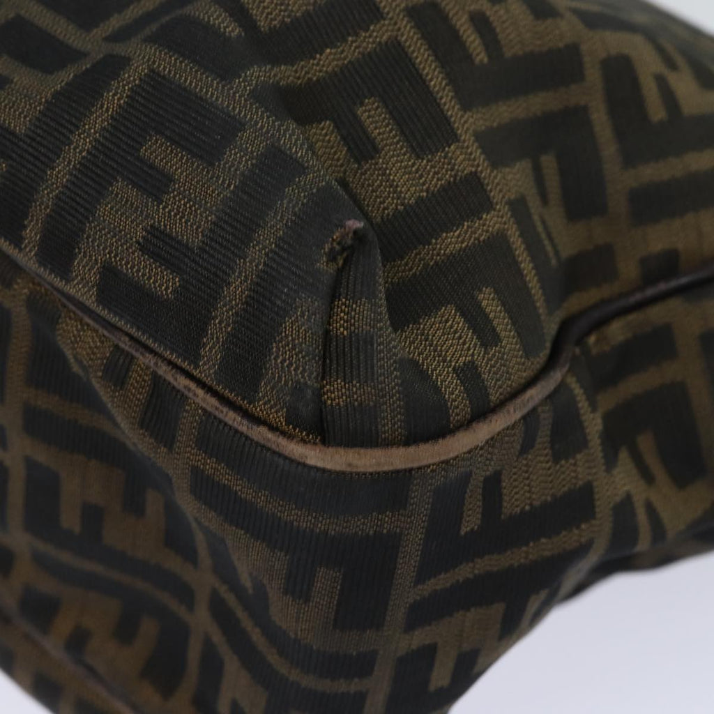 FENDI Zucca Canvas Tote Bag Brown Blackep4207