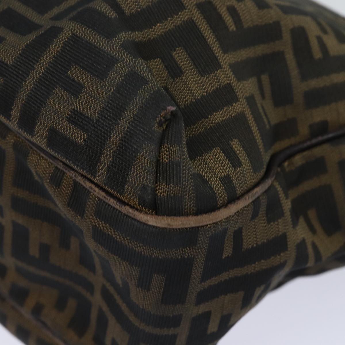 FENDI Zucca Canvas Tote Bag Brown Blackep4207