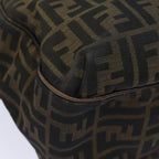 FENDI Zucca Canvas Tote Bag Brown Blackep4207