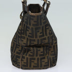 FENDI Zucca Canvas Tote Bag Brown Blackep4207