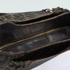 FENDI Zucca Canvas Tote Bag Brown Blackep4207