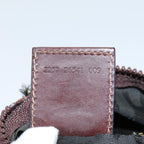 FENDI Zucca Canvas Hand Bag Black Brownep4208