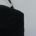 FENDI Mamma Baguette Shoulder Bag Nylon Blackep4266