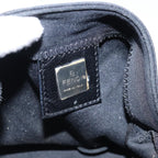 FENDI Mamma Baguette Shoulder Bag Nylon Blackep4266