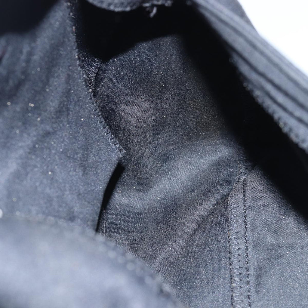 FENDI Mamma Baguette Shoulder Bag Nylon Blackep4266