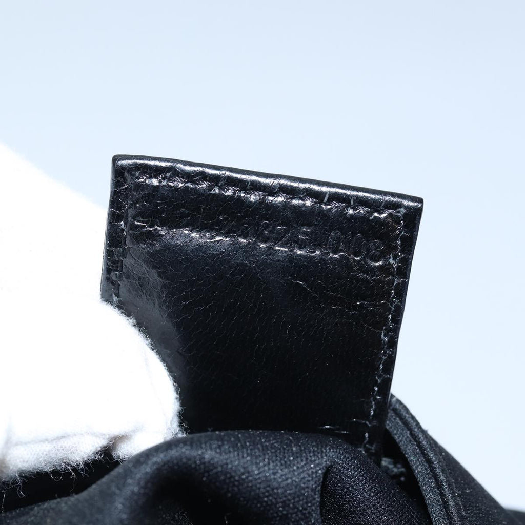 FENDI Mamma Baguette Shoulder Bag Nylon Blackep4266