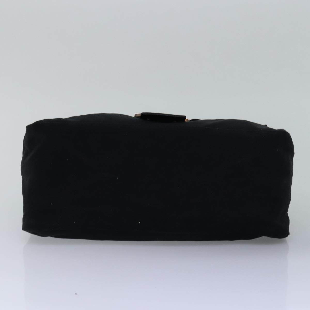 FENDI Mamma Baguette Shoulder Bag Nylon Blackep4266