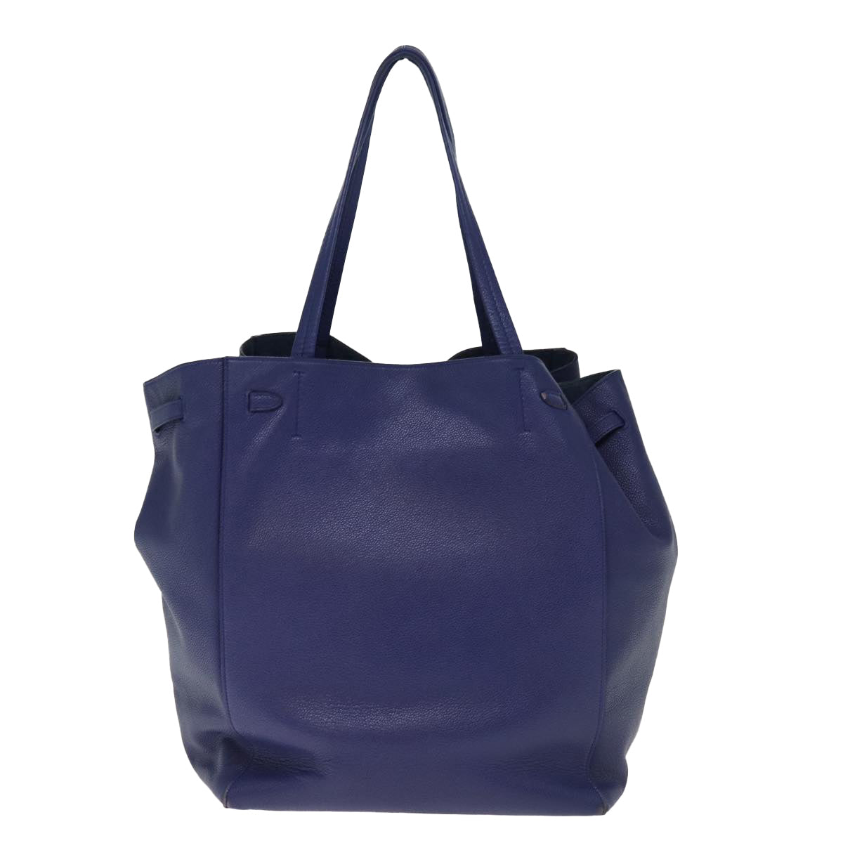 CELINE Tote Bag Leather Blue  ep4279