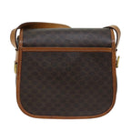 CELINE Macadam Canvas Shoulder Bag Macadam Canvas Auth ep4296