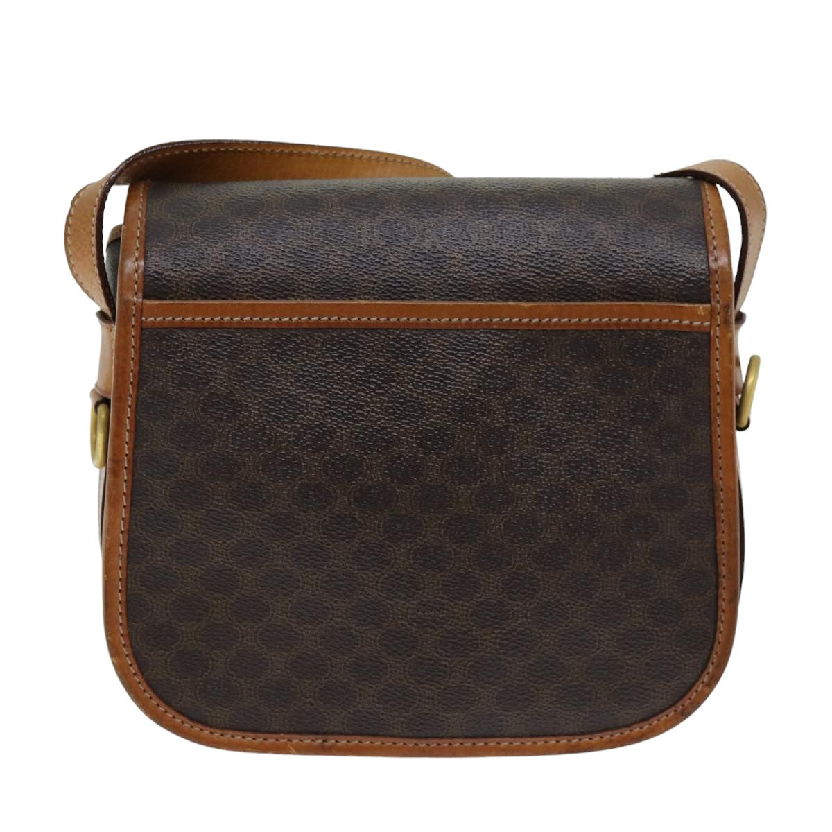 CELINE Macadam Canvas Shoulder Bag Macadam Canvas Auth ep4296