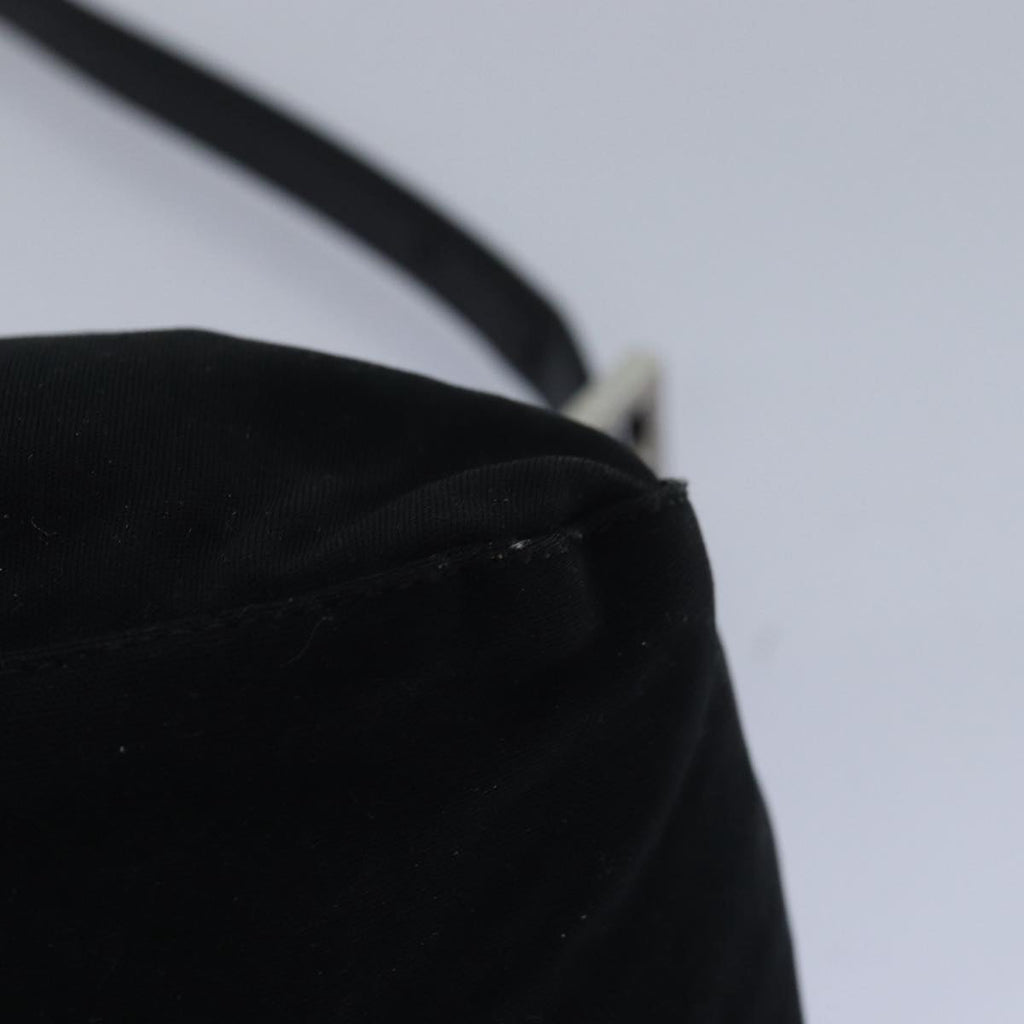 FENDI Mamma bucket Shoulder Bag Nylon Blackep4304