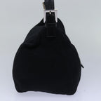 FENDI Mamma bucket Shoulder Bag Nylon Blackep4304