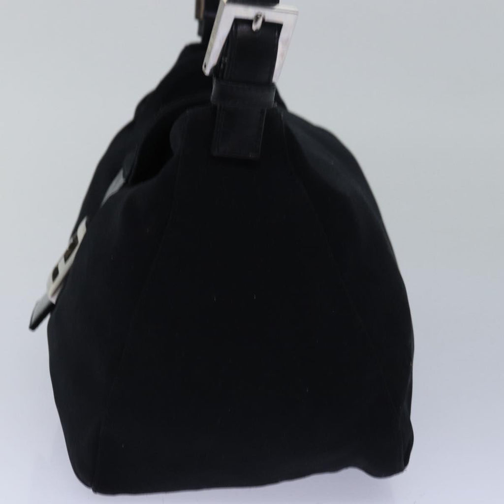 FENDI Mamma bucket Shoulder Bag Nylon Blackep4304