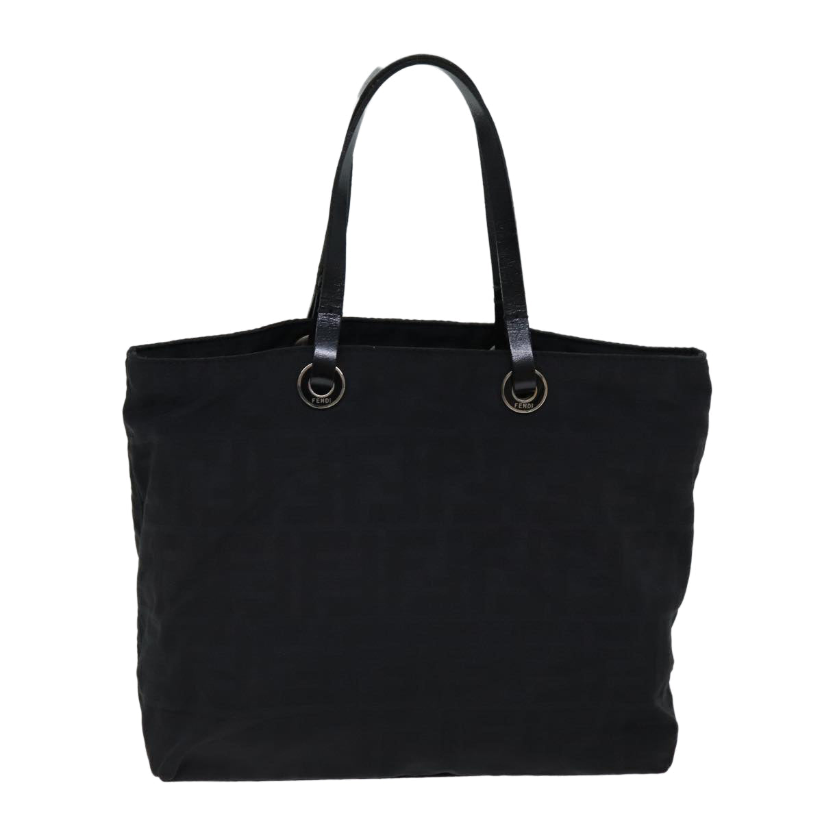 FENDI Zucca Canvas Hand Bag Blackep4339