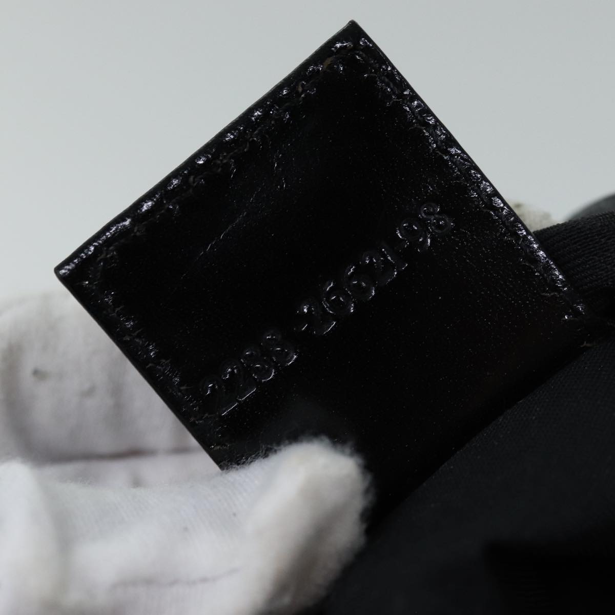 FENDI Zucca Canvas Hand Bag Blackep4339