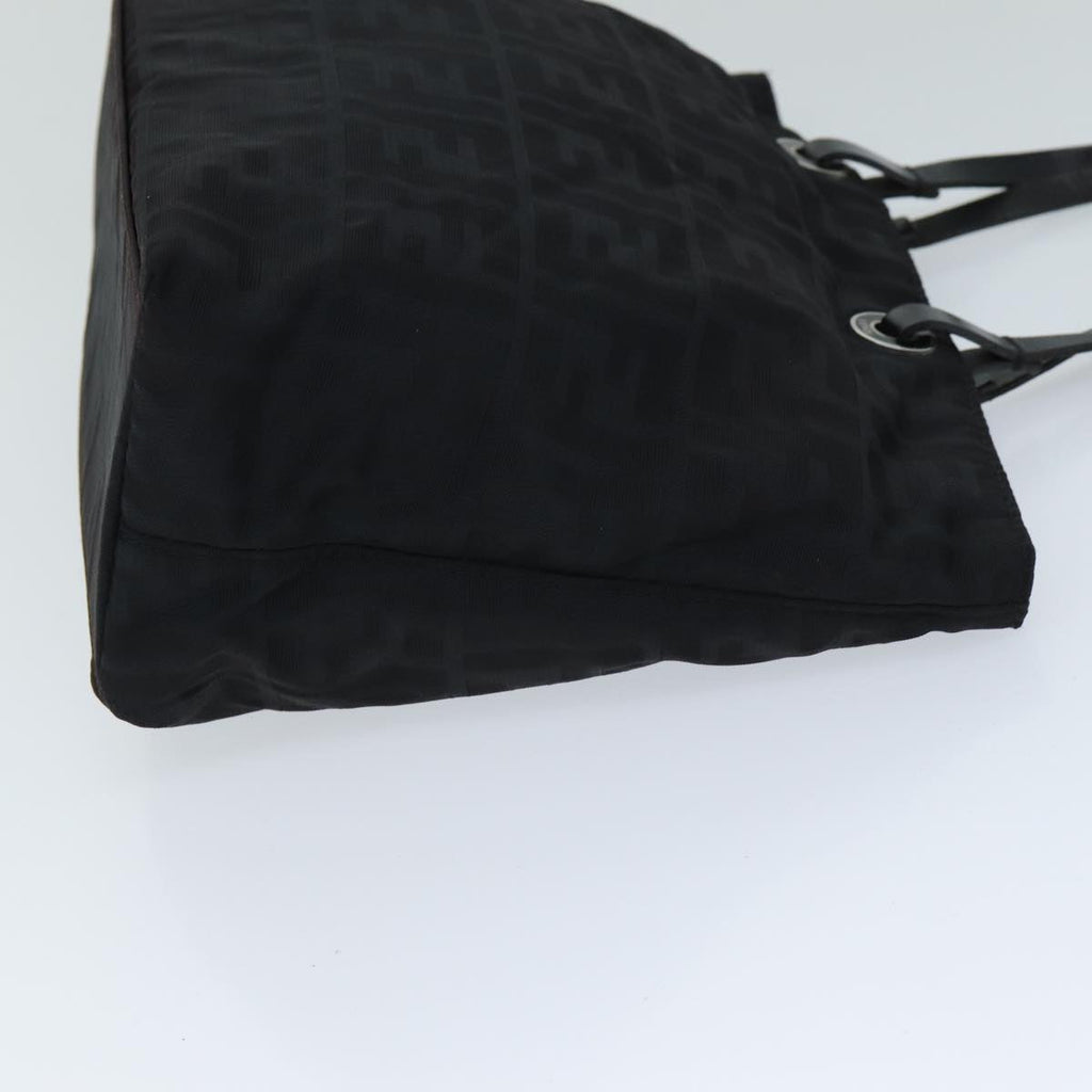 FENDI Zucca Canvas Hand Bag Blackep4339