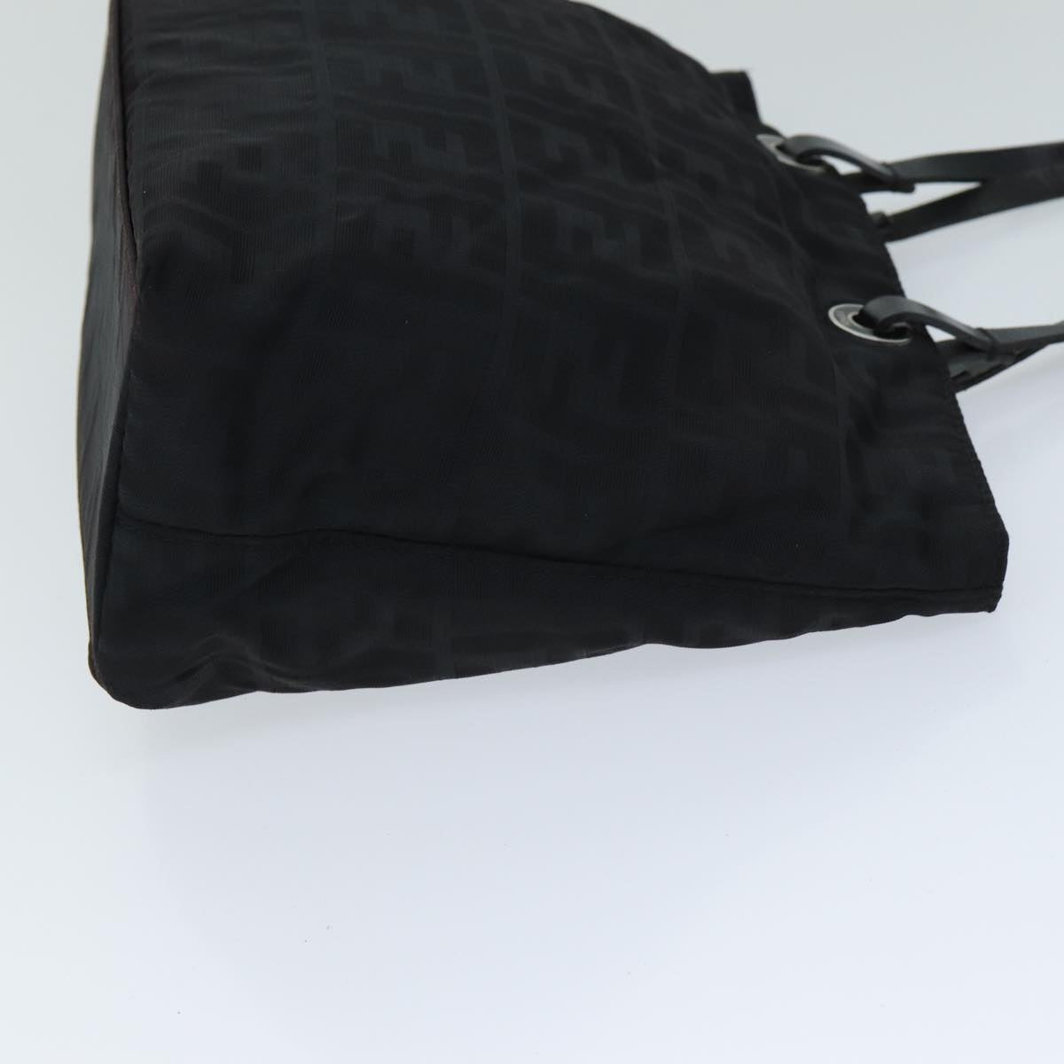 FENDI Zucca Canvas Hand Bag Blackep4339
