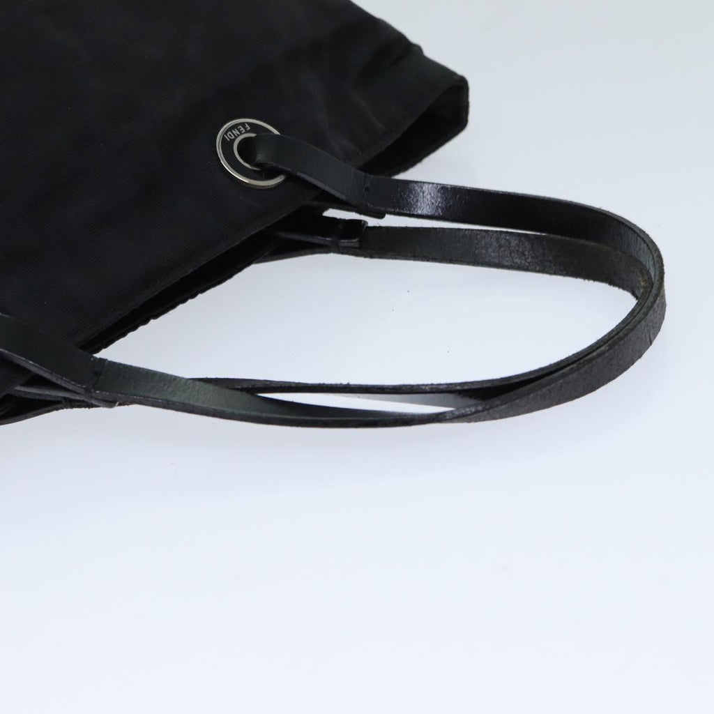 FENDI Zucca Canvas Hand Bag Blackep4339