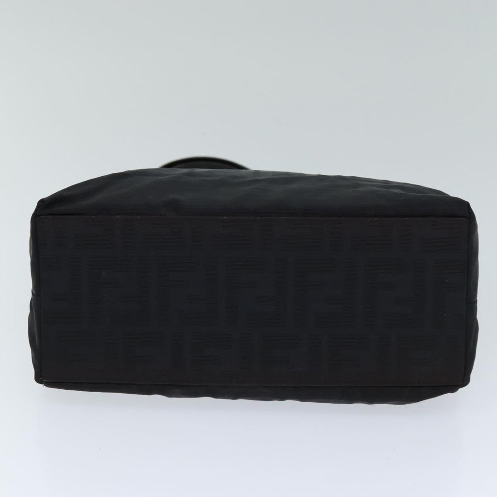 FENDI Zucca Canvas Hand Bag Blackep4339