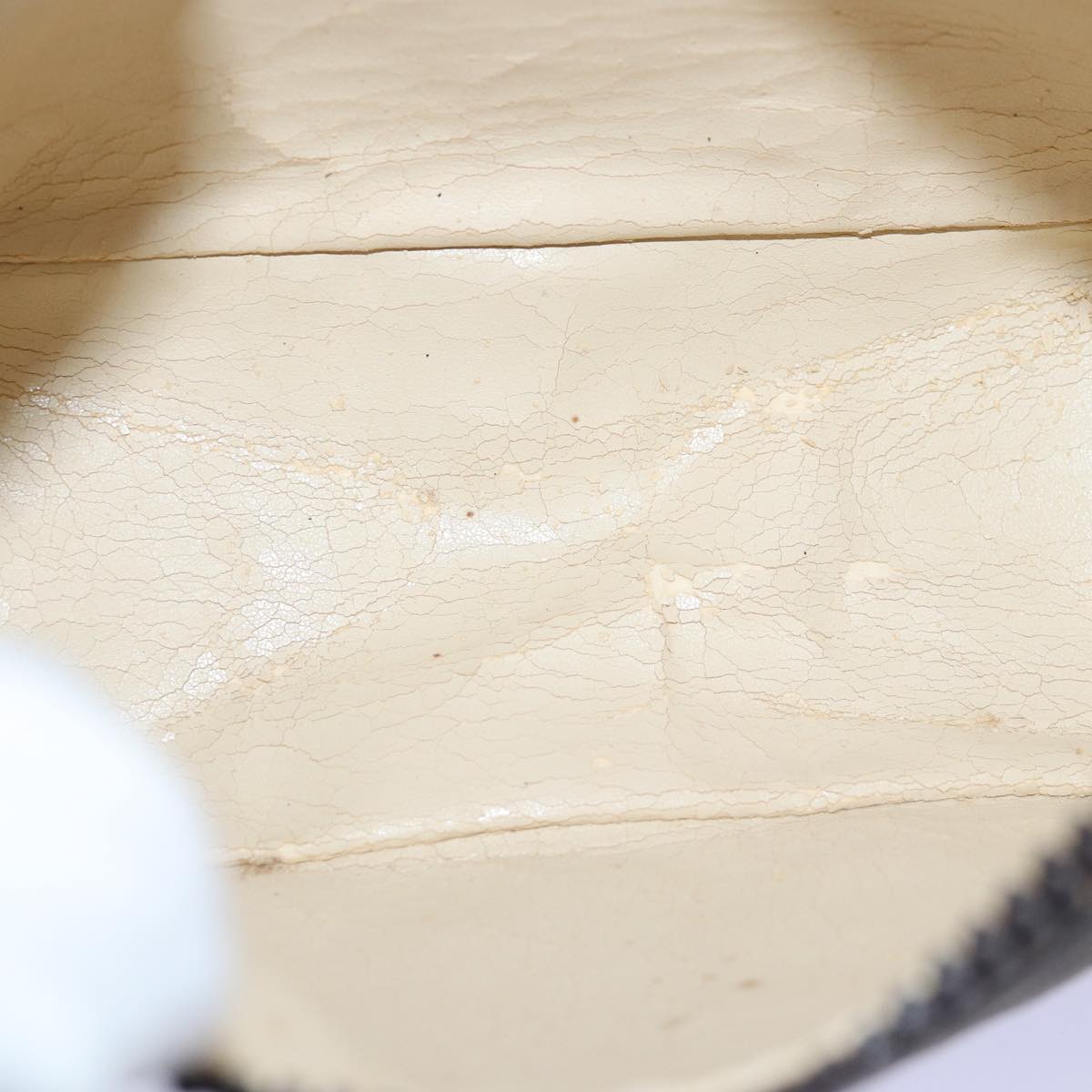 FENDI Zucca Canvas Pouch Brown Blackep4386