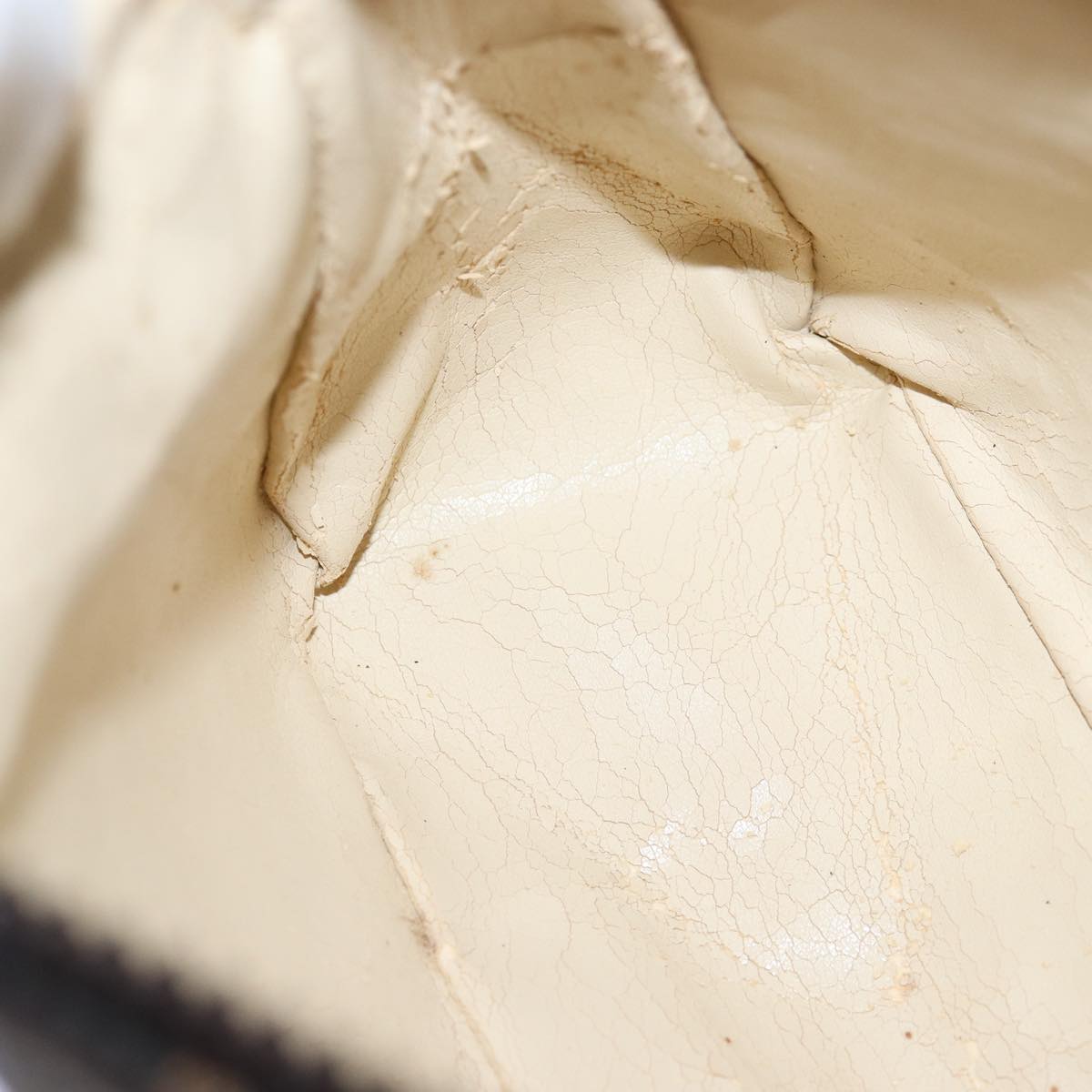 FENDI Zucca Canvas Pouch Brown Blackep4386