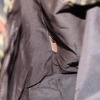 FENDI Zucca Canvas Hand Bag Black Brownep4411