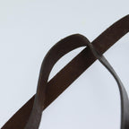 FENDI Zucca Canvas Hand Bag Black Brownep4411