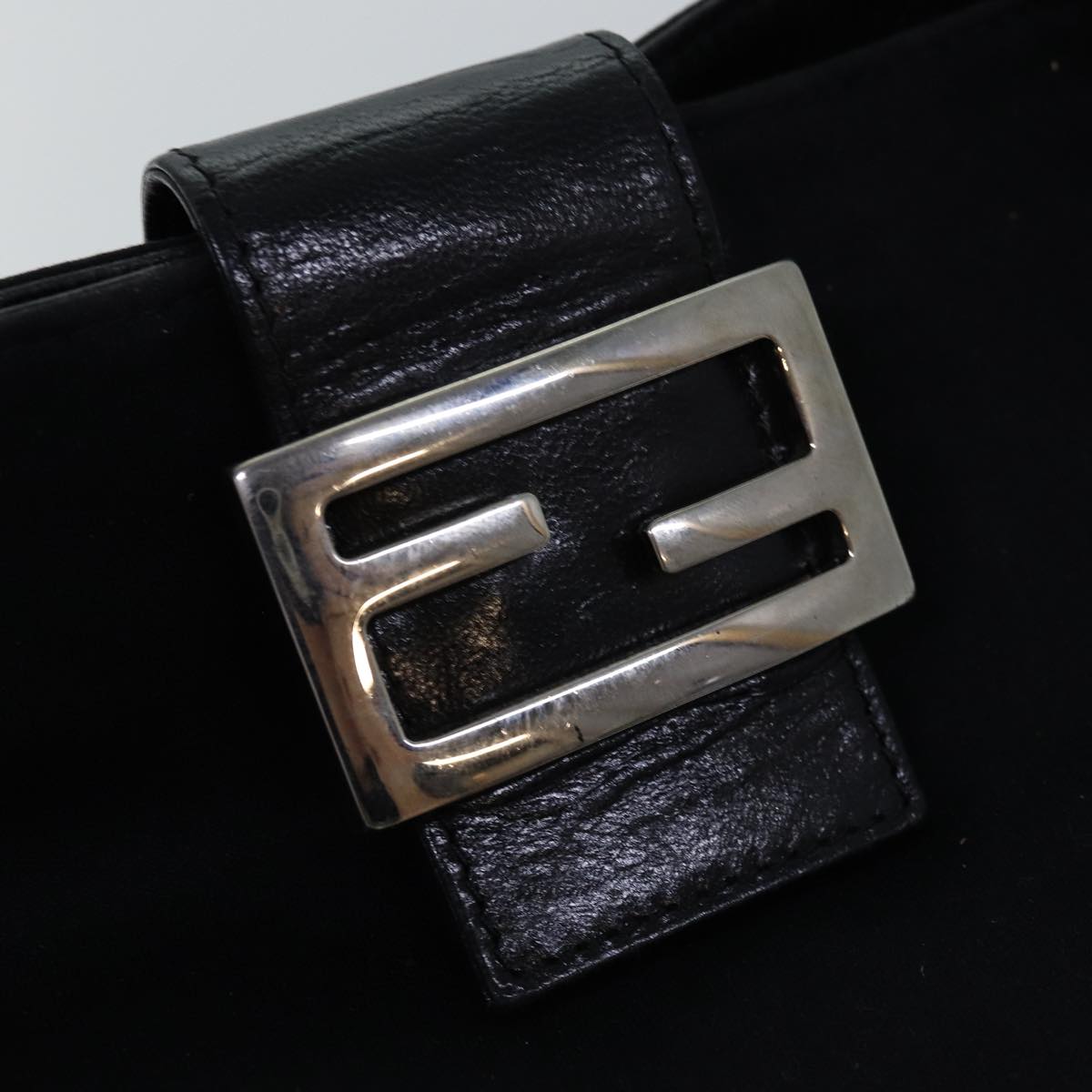 FENDI Tote Bag Nylon Blackep4415