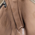 FENDI Zucchino Canvas Shoulder Bag Brownep4421