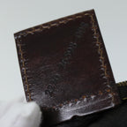 FENDI Zucca Canvas Hand Bag Black Brownep4447