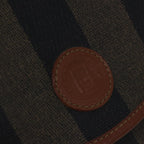 FENDI Pecan Canvas Backpack Brown Blackep4454
