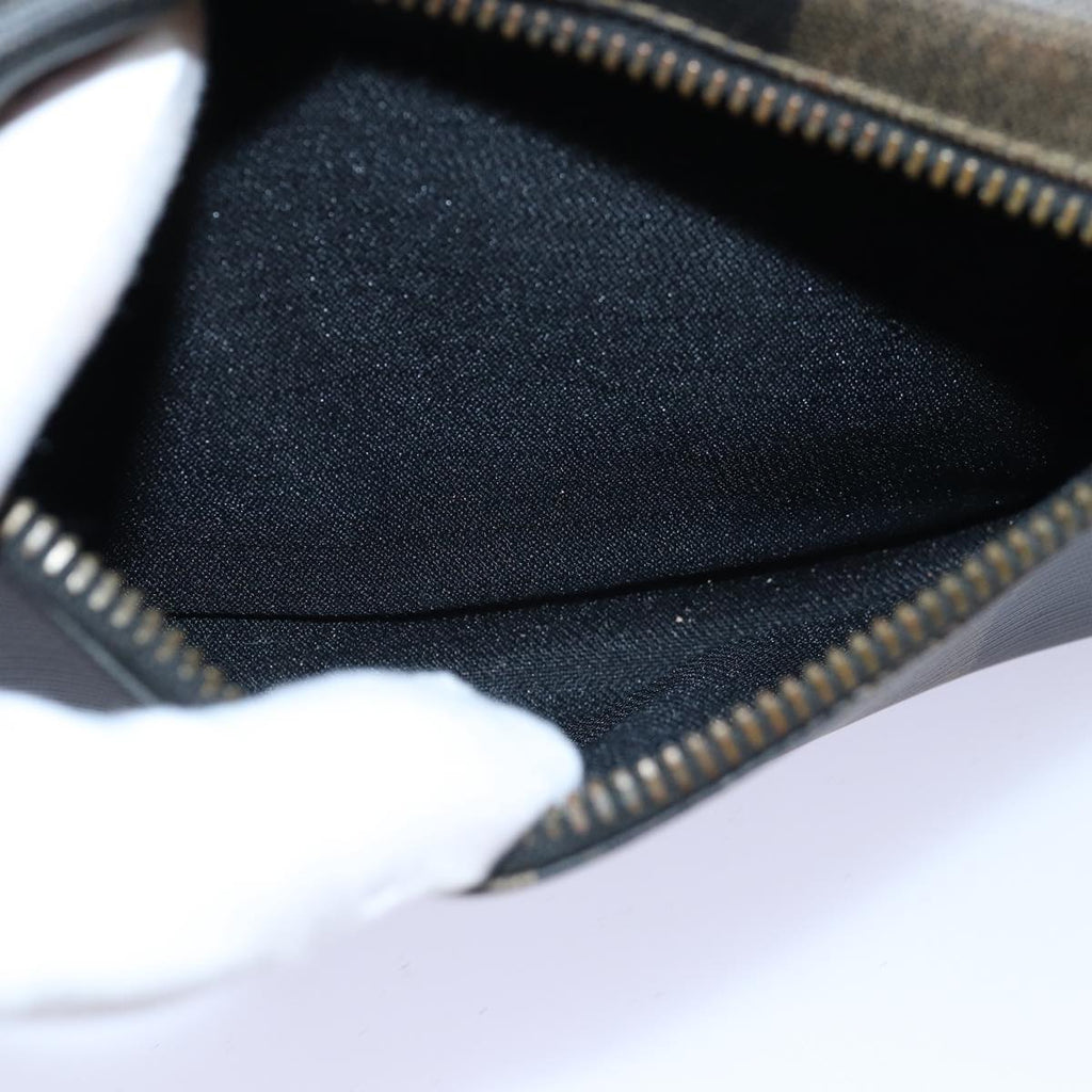 FENDI Pecan Canvas Backpack Brown Blackep4454