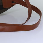 FENDI Pecan Canvas Backpack Brown Blackep4454