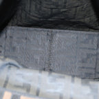 FENDI Zucca Canvas Hand Bag Black Brownep4456