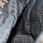 FENDI Zucca Canvas Hand Bag Black Brownep4456