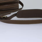 FENDI Zucchino Canvas Shoulder Bag Vintage Beigeep4463