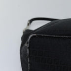 FENDI Zucchino Canvas Hand Bag Blackep4476