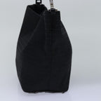 FENDI Zucchino Canvas Hand Bag Blackep4476
