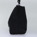 FENDI Zucchino Canvas Hand Bag Blackep4476