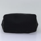 FENDI Zucchino Canvas Hand Bag Blackep4476