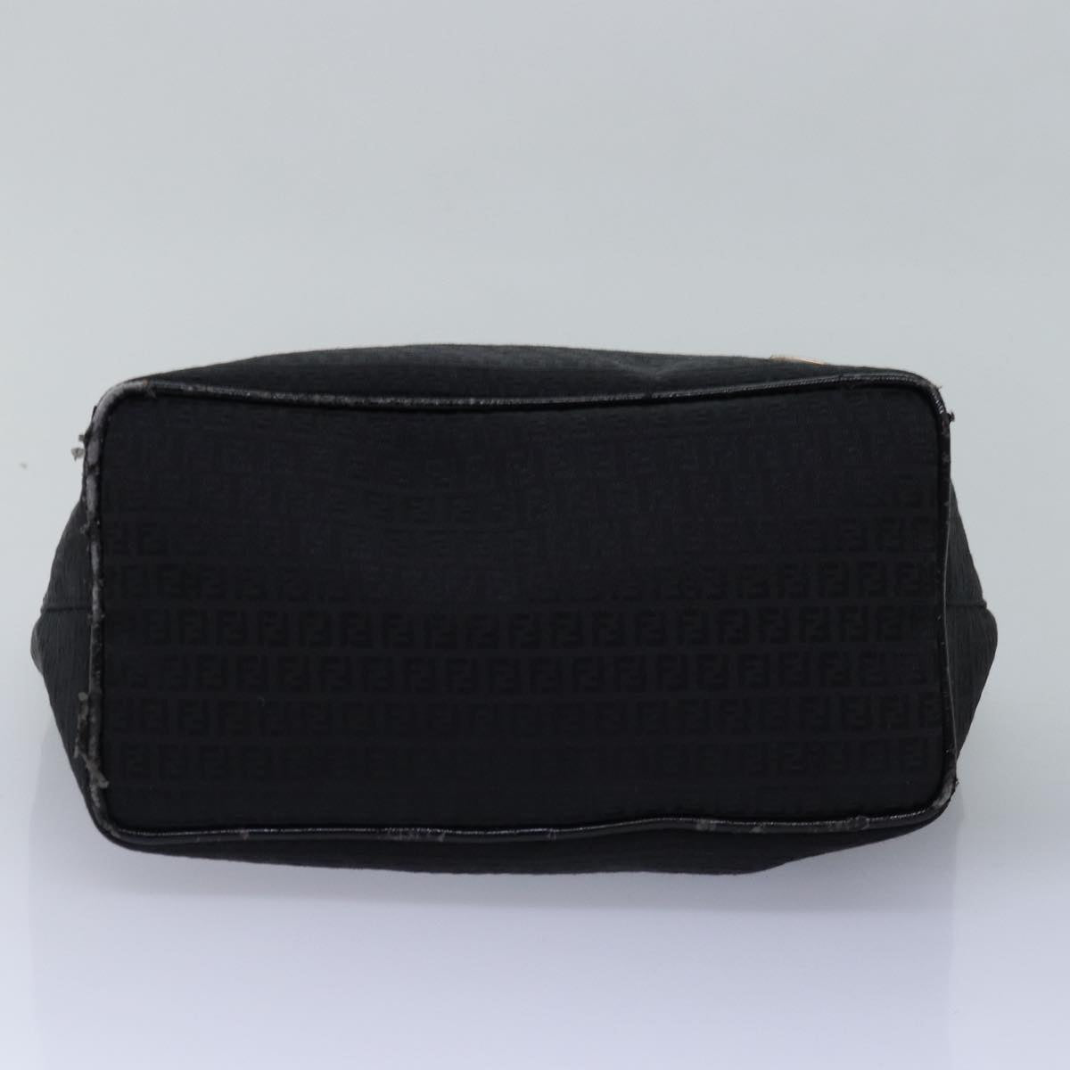 FENDI Zucchino Canvas Hand Bag Blackep4476