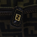 FENDI Zucca Canvas Tote Bag Black Brownep4488