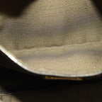 FENDI Zucca Canvas Shoulder Bag Black Brownep4502