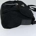 PRADA Shoulder Bag Nylon Black ep4583