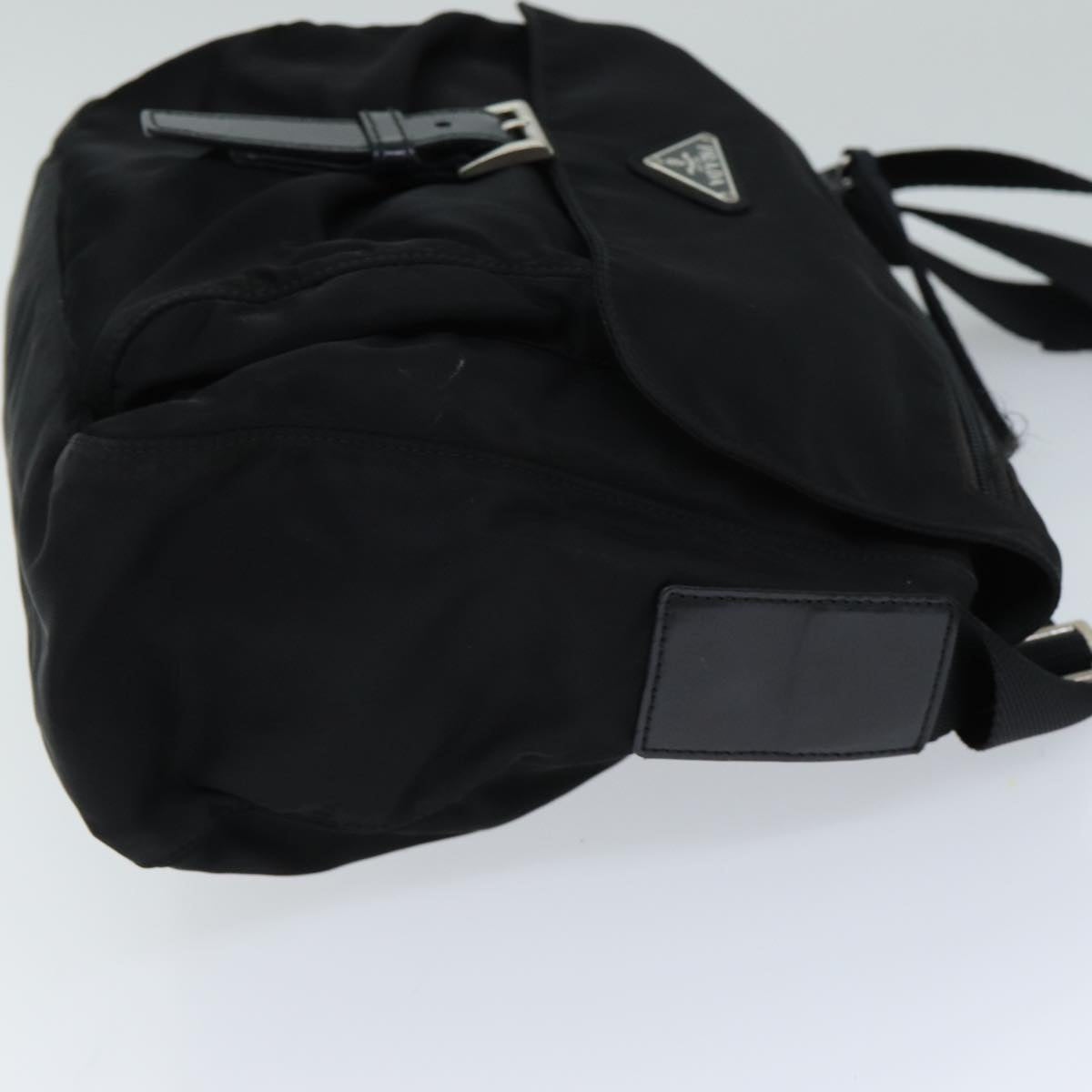 PRADA Shoulder Bag Nylon Black ep4583